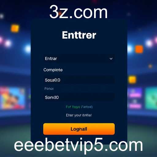 Explorando a Categoria 'Entrar' no Site de Jogos Eeebet.vip